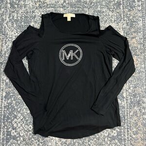 Michael Kors cold shoulder top